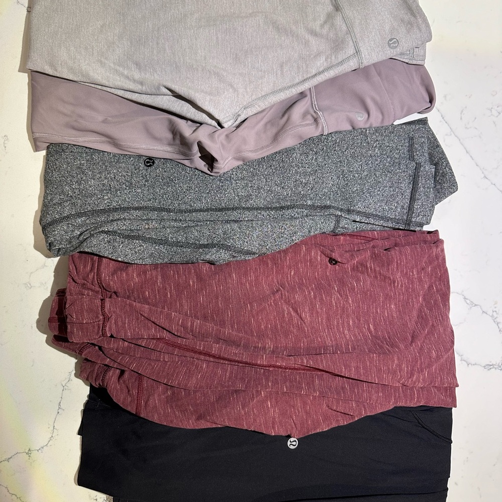 Lululemon Leggings Lot - 5 Pairs